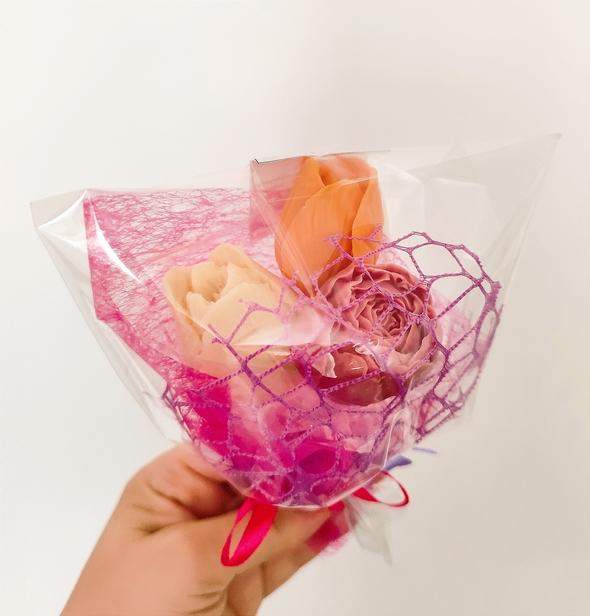 Bukiecik z 3 kwiatków 2