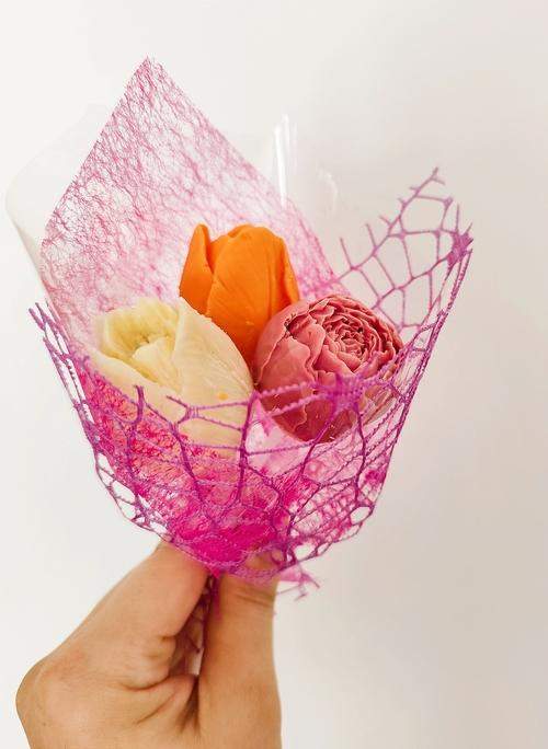 Bukiecik z 3 kwiatków 